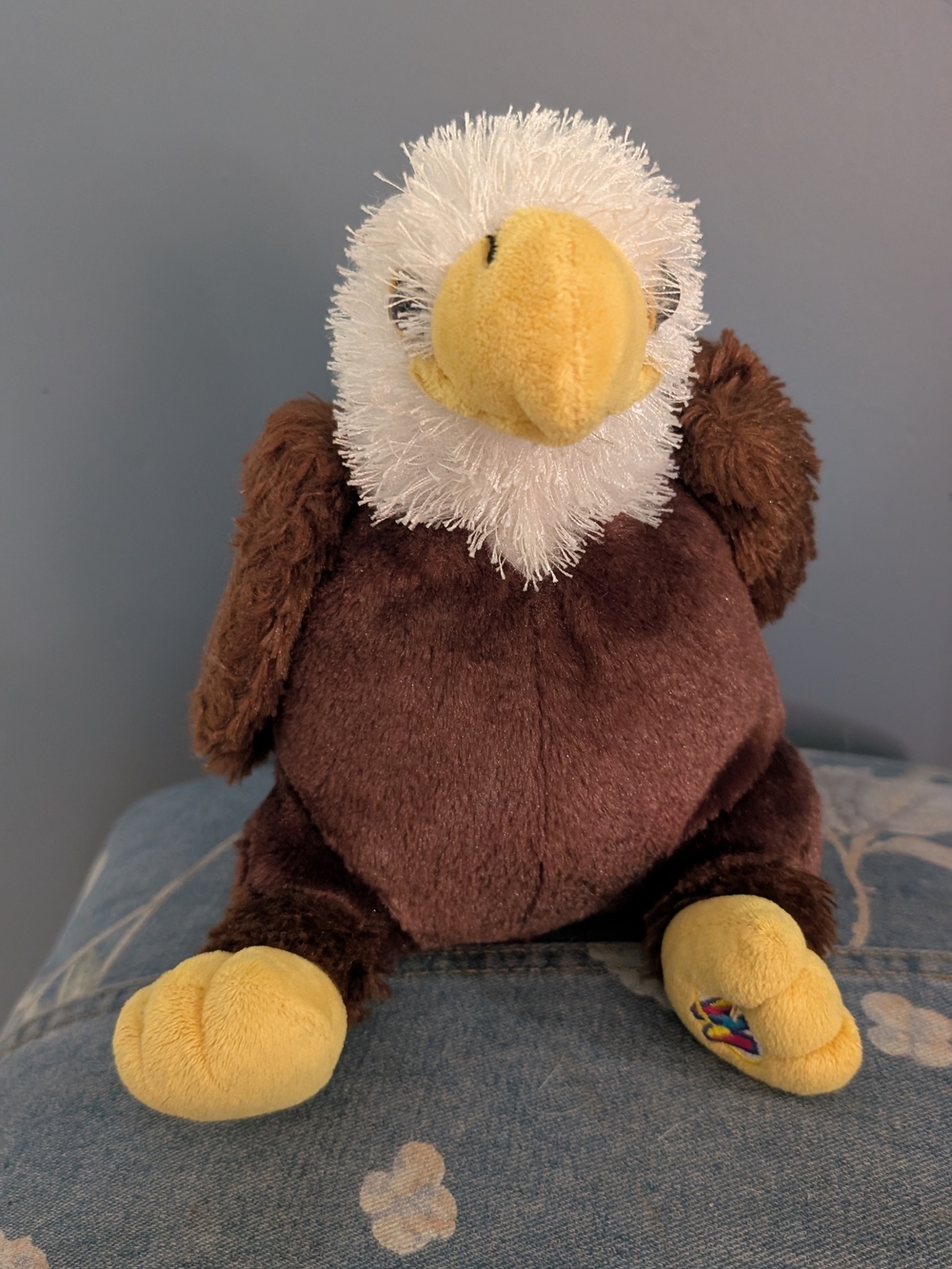 Webkinz Bald Eagle Plush GUC *